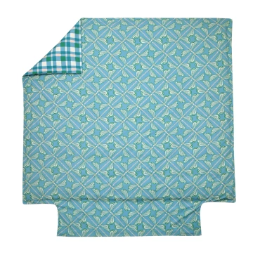 Poszwa perkalowa Scion Living Lilly Niebieska