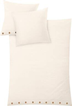 Komplet pościeli lnianej Kleine Wolke Leinna Wollweiss