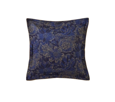 Poszewka satynowa Blanc Des Vosges Elixir Niebieska