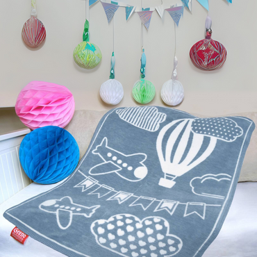 Kocyk dziecięcy Greno Kids Club Morski