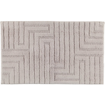 Dywanik łazienkowy Cawo Struktur Silver