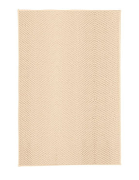 Dywanik łazienkowy Kleine Wolke Zigzag Sandbeige