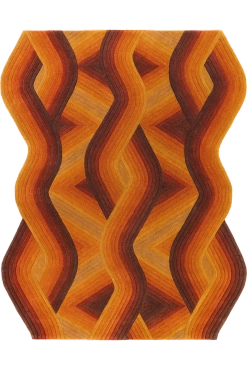 Dywan Toulemonde Bochart Flow Ocre