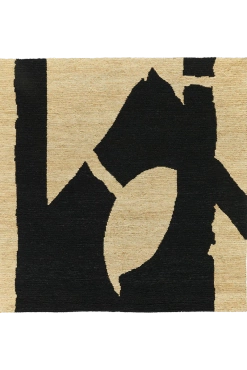 Dywan ręcznie tkany Toulemonde Bochart Arcades Noir