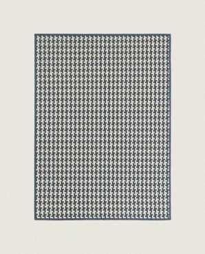 Dywan zewnętrzny Rols Terra Gorafe Oat Cobalt pod wymiar