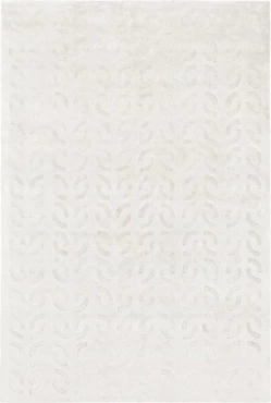 Dywan ręcznie tkany Toulemonde Bochart Wilton Blanc