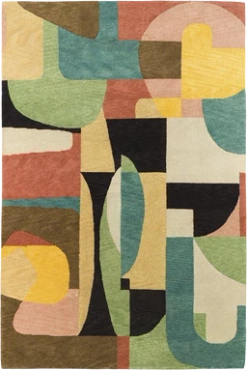 Dywan ręcznie tkany Toulemonde Bochart Jazzy Multi