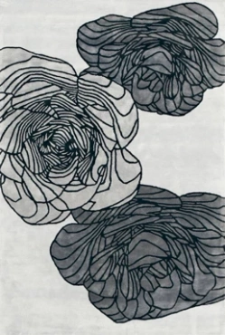 Dywan ręcznie tkany Toulemonde Bochart Adam Silver