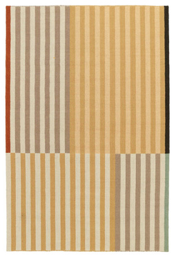 Dywan ręcznie tkany Toulemonde Bochart Panel Ocre 