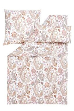 Komplet pościeli satynowej Estella Soley Beige