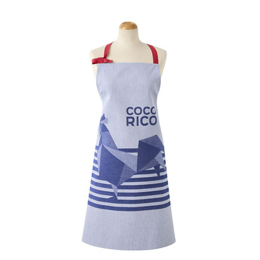 Fartuch kuchenny Le Jacquard Français Coco-Rico Blue