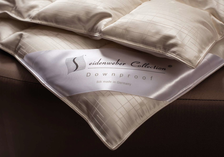 Kołdra puchowa Seidenweber Jupiter Zimowa (100% puch, 100% tkanina jedwabna)