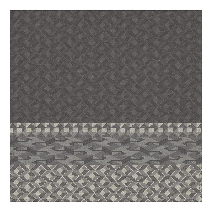 Serwetka plamoodporna Le Jacquard Français Caractère Enduit Grey