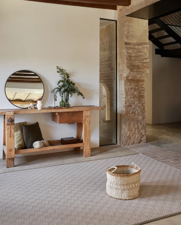 Dywan zewnętrzny Rols Maya Rhombus Linen pod wymiar