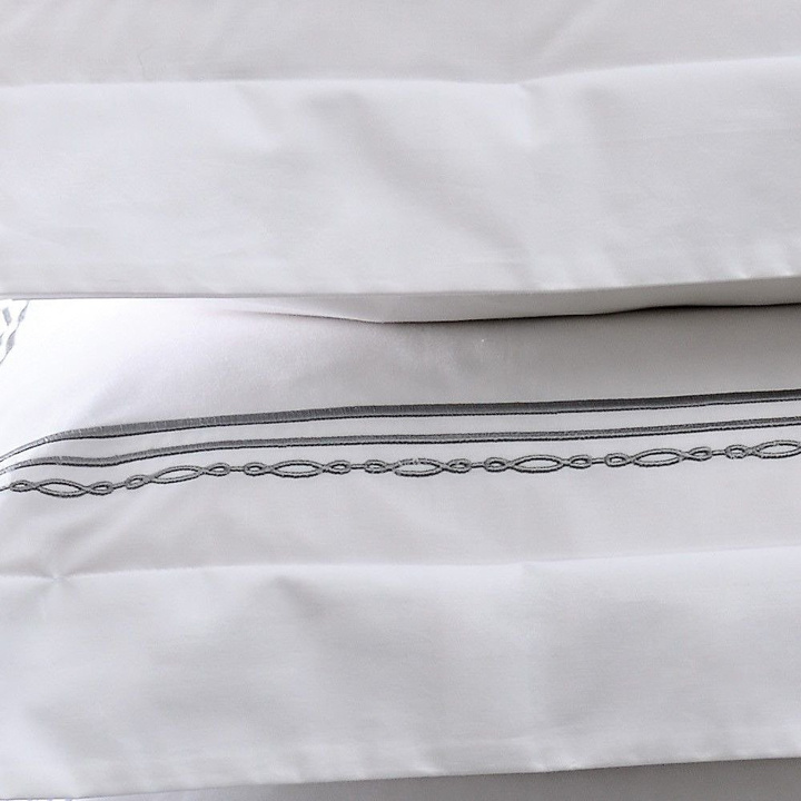 Poszewka perkalowa Valeron Atlas Anthracite