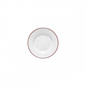 Talerz płytki Costa Nova Beja White Red 15 cm