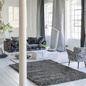 Dywan ręcznie tkany Designers Guild Belgravia Graphite