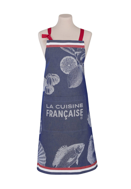 Fartuch kuchenny Le Jacquard Français Gastronomie Blue