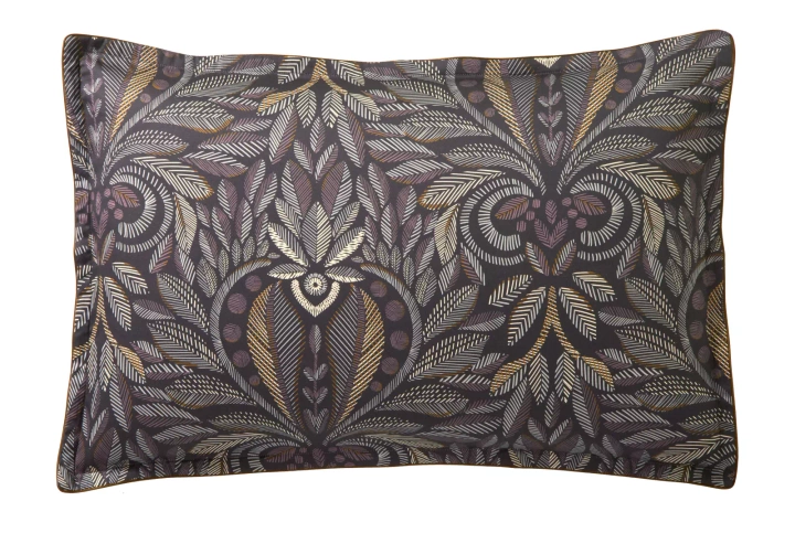 Pościel satynowa Blanc Des Vosges Virtuoso Czarna