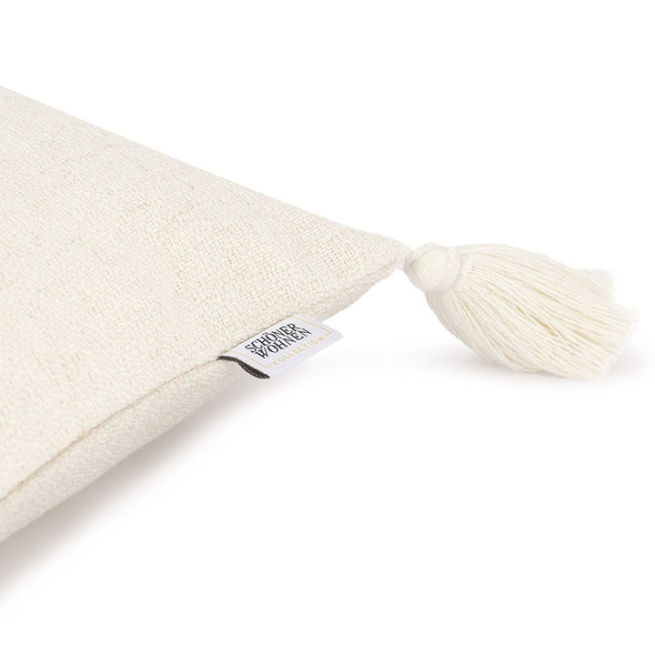 Poszewka dekoracyjna Schöner Wohnen Boho Offwhite 