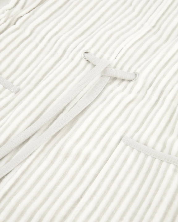 Szlafrok damski Cawo Relax Hooded Silver