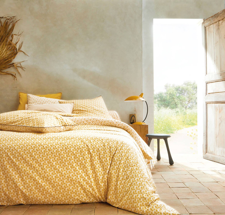 Poszwa perkalowa Blanc Des Vosges Fes Safran