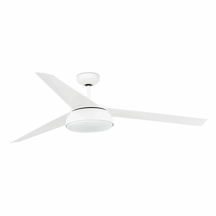 Wentylator sufitowy Faro Barcelona Vulcano L LED White fan DC
