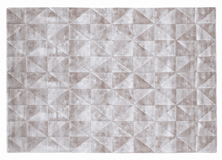 Dywan ręcznie tkany Carpet Decor Triango Silver