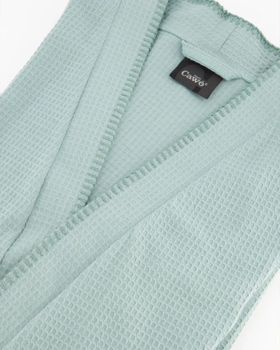 Szlafrok damski Cawo Pique Salbei