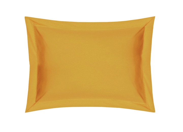 Pościel perkalowa Blanc Des Vosges Uni Złota