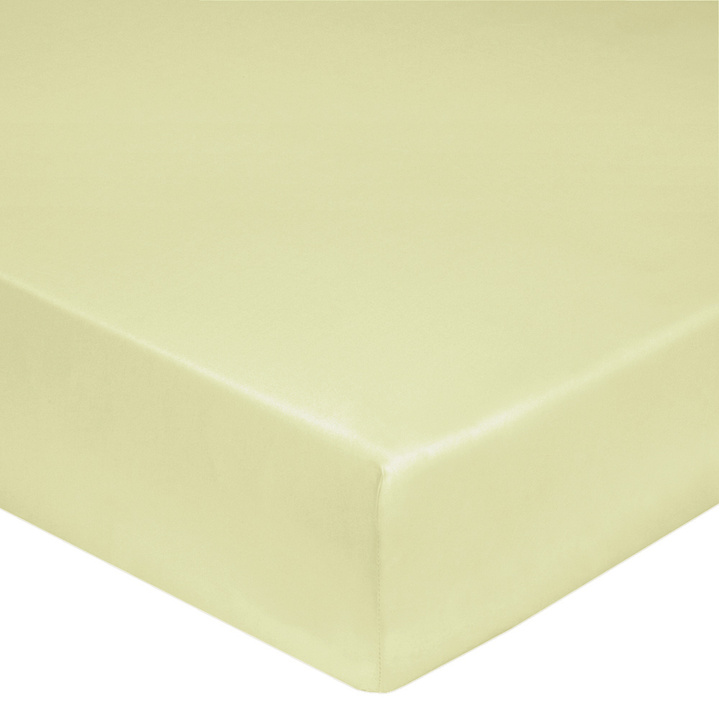 Pościel perkalowa Blanc Des Vosges Uni Pistacjowa
