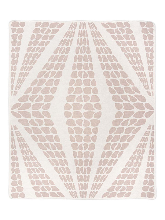 Pled Cotton Cloud Housie Geometric Beige