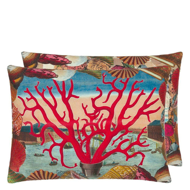 Poduszka dekoracyjna John Derian Grotto Carmine