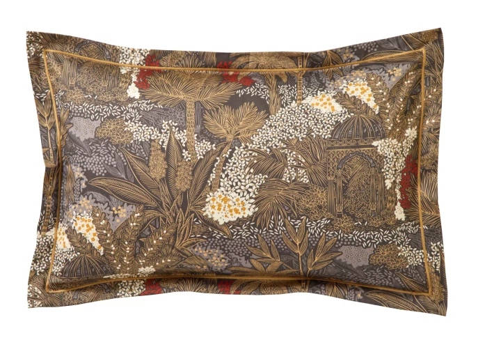 Poszewka satynowa Blanc Des Vosges Jardins De Babylone 