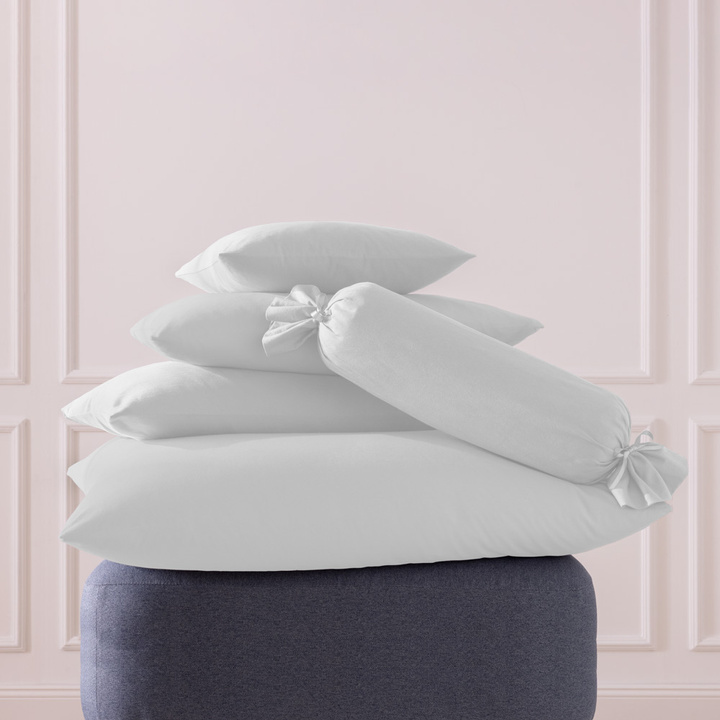 Poszewki z bawełny egipskiej Estella Feinjersey Weiss