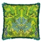 Poduszka dekoracyjna Designers Guild Brocart Decoratif Embroidered Lime