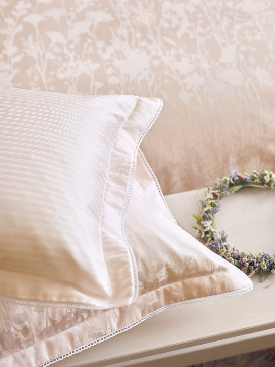 Komplet pościeli adamaszkowej Curt Bauer Sanna Apricot