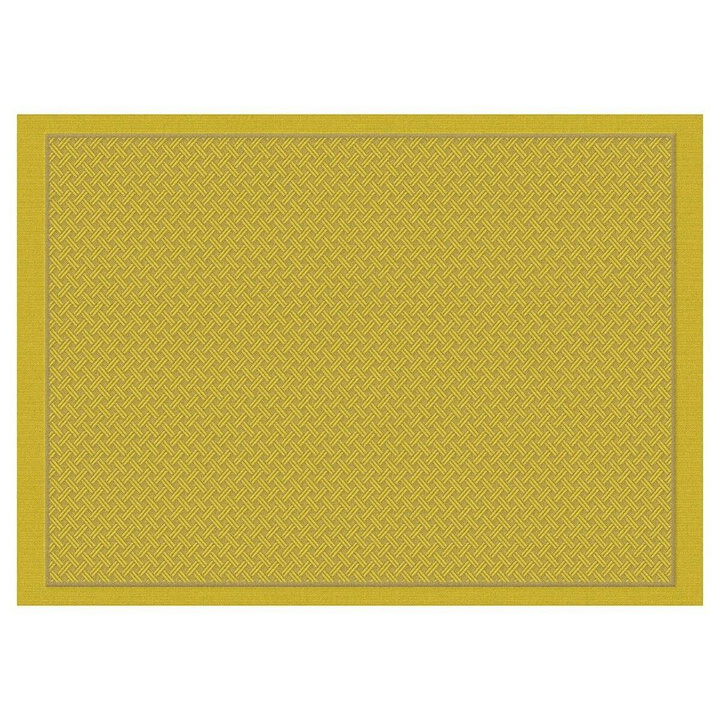Podkładka plamoodporna Le Jacquard Français Osmose Tressage Pollen