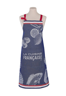 Fartuch kuchenny Le Jacquard Français Gastronomie Blue