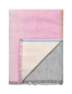 Pled wełniany Elvang Carte Pink-Grey