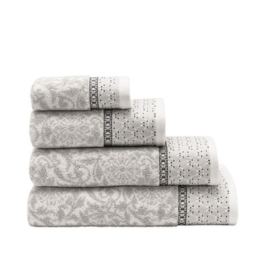 Ręcznik bawełniany Le Jacquard Français Charme Grey