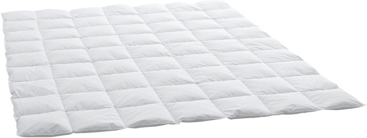 Kołdra puchowa Swiss Dream Classic 90 Caro Light (90% puch, 100% batyst bawełniany) Ostatnie Sztuki 