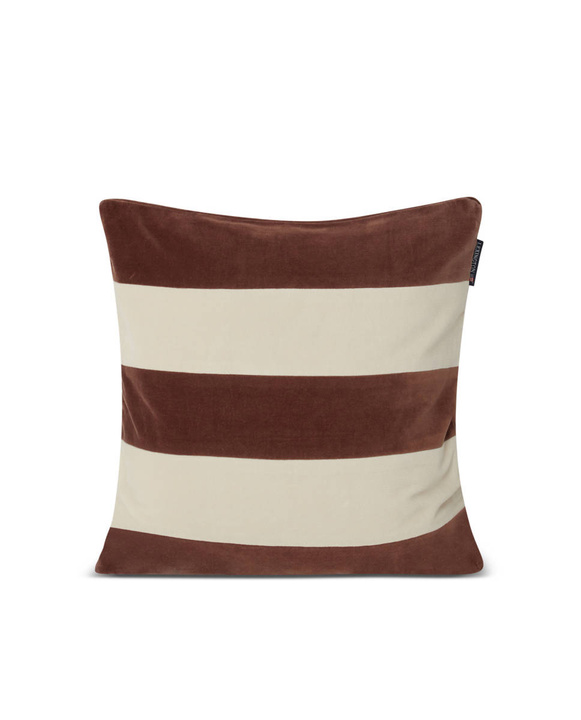 Poszewka dekoracyjna Lexington Block Striped Brown