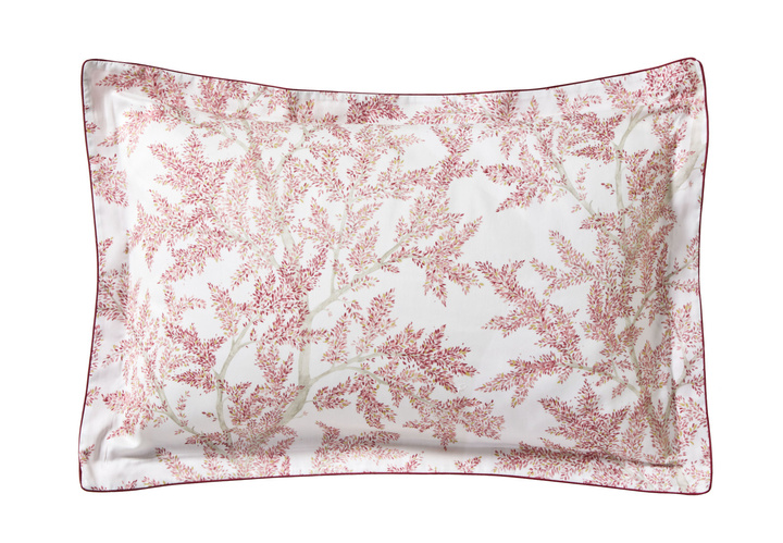 Poszewka satynowa Sanderson Broceliande Framboise