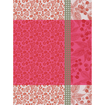 Ściereczka kuchenna Le Jacquard Français Cueillette d'été Red