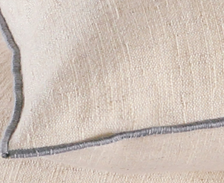 Poszewka bawełniana Biederlack Cushion Grey