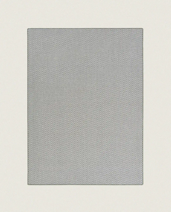 Dywan wełniany Rols Diana Herringbone Heavy Metal pod wymiar