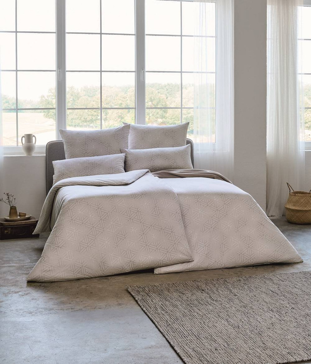 Komplet pościeli Jersey Estella Pippa Ecrue Ostatnie Sztuki 