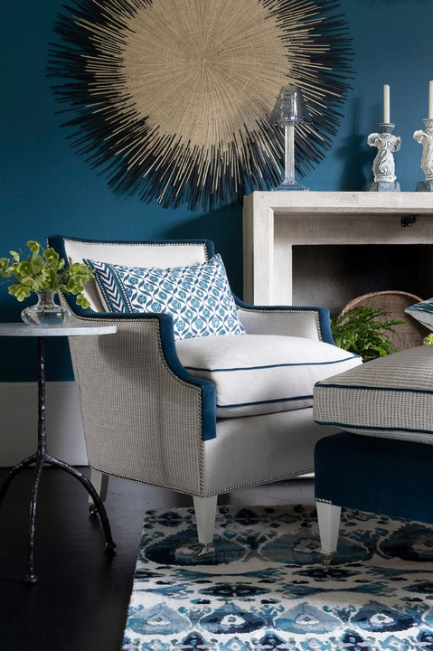 Poduszka dekoracyjna William Yeoward Kailani Peacock