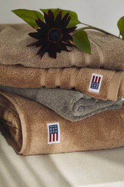 Ręcznik bawełniany Lexington Icons Original Taupe